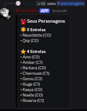 personagens